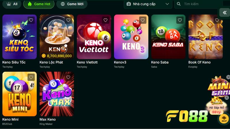 Chuyên mục xổ số tại nhà cái FO88 cung cấp đa dạng hình thức